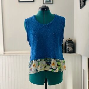 Paper Crane flowy crop top